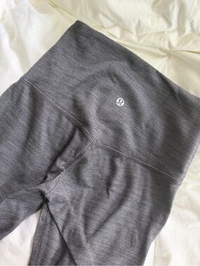 lululemon athletica Gray High-Waist Leggings